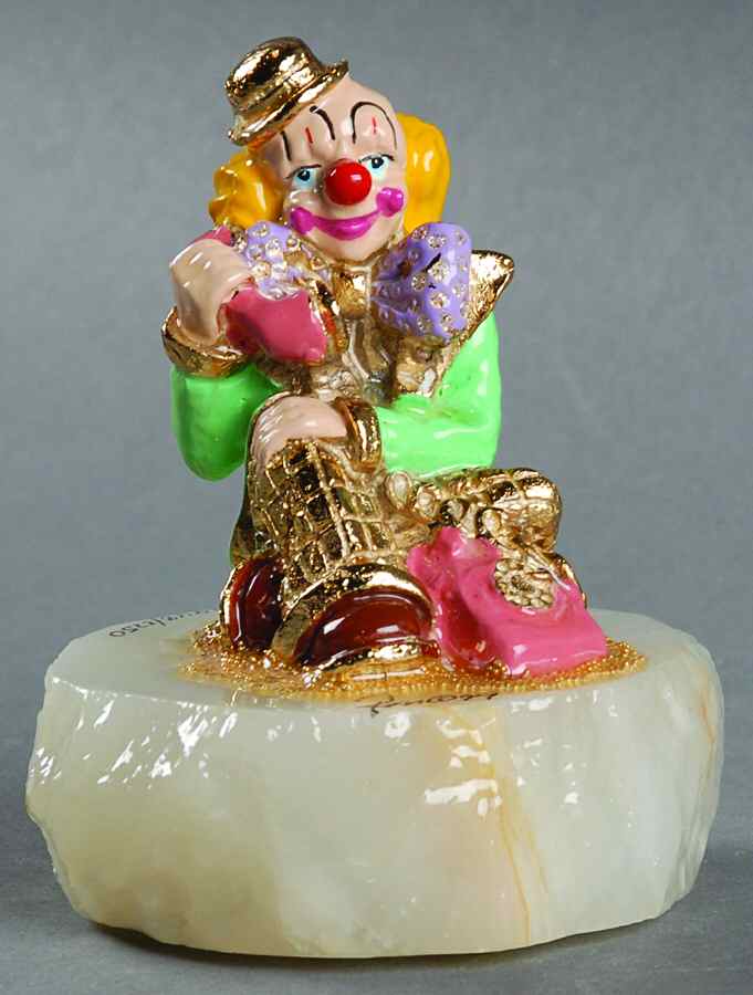 Clown Sculptures I Just Called - No Box by Ron Lee-1
