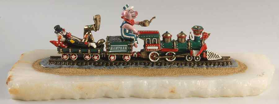 Clown Sculptures Ham Track - No Box 159 by Ron Lee-1