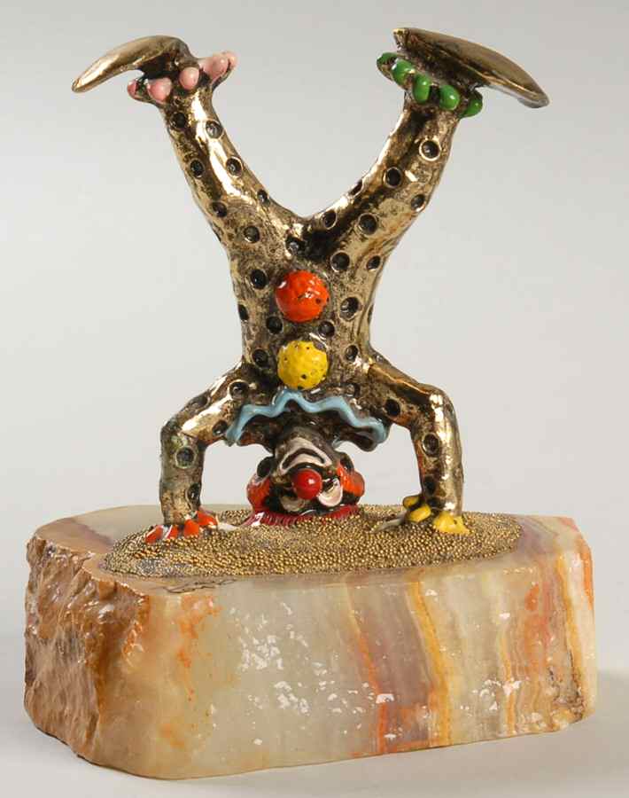 Clown Sculptures Pinky Upside Down - No Box by Ron Lee-1