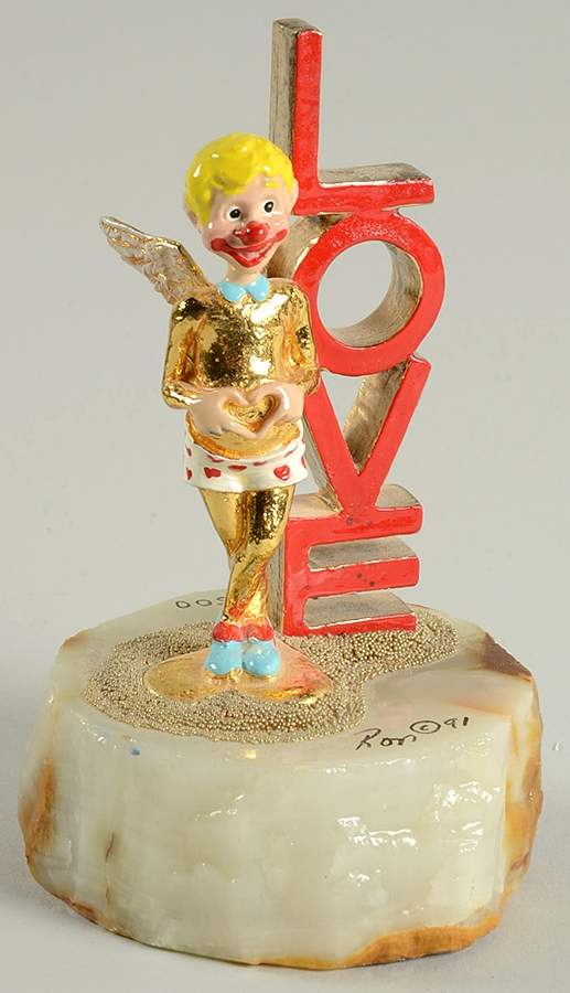 Clown Sculptures L-O-V-E - No Box by Ron Lee-1