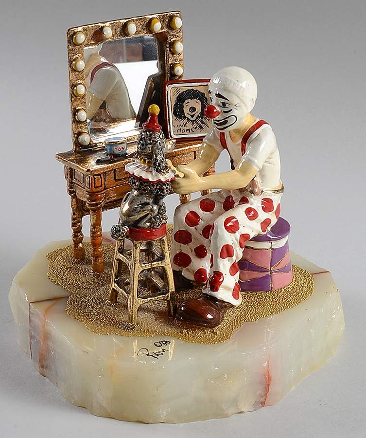 Clown Sculptures Matinee Jitters - No Box by Ron Lee-1