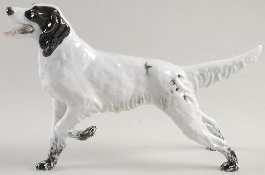 Rosenthal Figurine English Setter - No Box 258 by Rosenthal - Continental-1