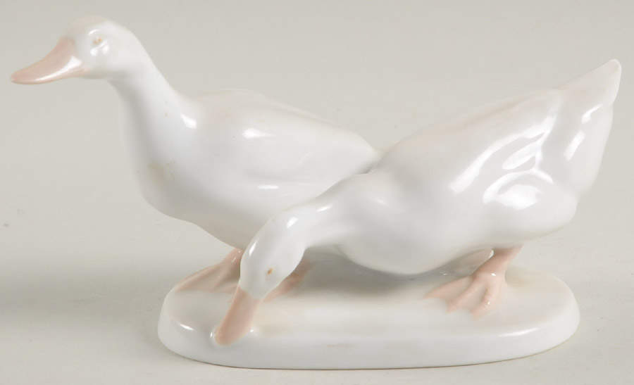 Rosenthal Figurine Pair Of Ducks - No Box by Rosenthal - Continental-1