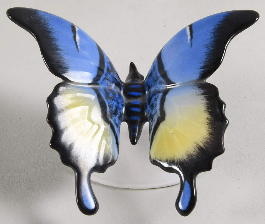 Rosenthal Figurine Butterfly-Blue/Yellow - No Box by Rosenthal - Continental-1