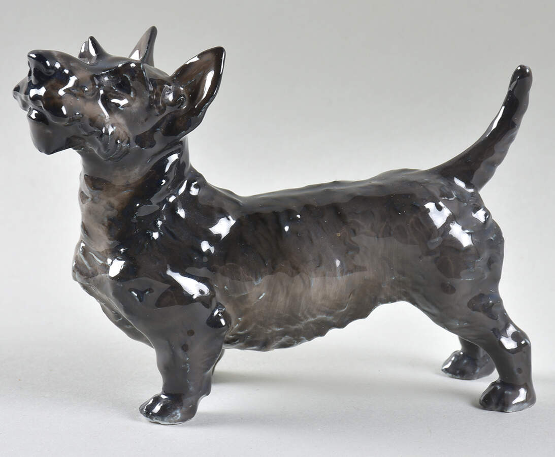 Rosenthal Figurine Scottish Terrier - No Box by Rosenthal - Continental-1