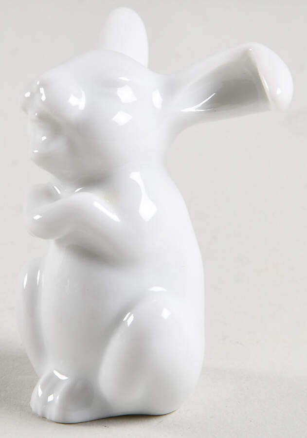 Rosenthal Figurine Laughing Rabbit-White - No Box by Rosenthal - Continental-1