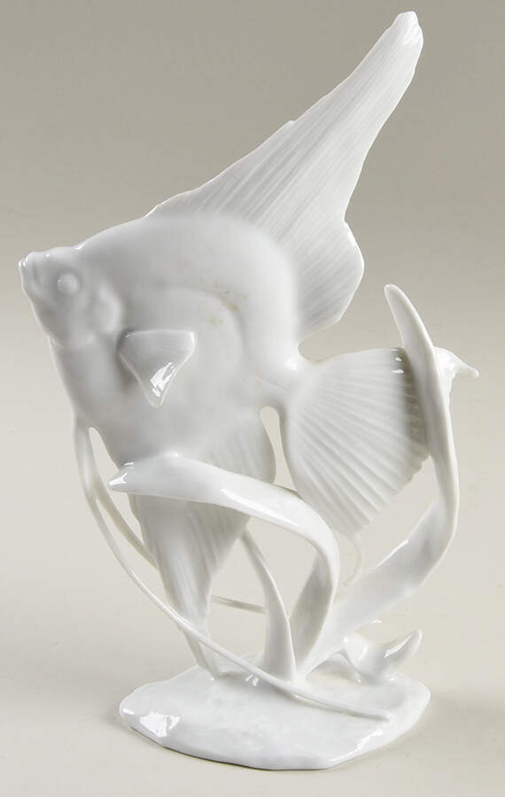 Rosenthal Figurine Fish-White - No Box by Rosenthal - Continental-1