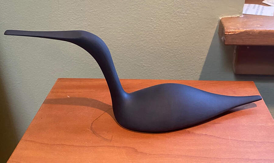 Rosenthal Figurine Kingfisher-Black - No Box by Rosenthal - Continental-1