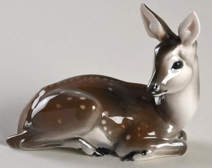 Rosenthal Figurine Fawn-T. Karner - No Box by Rosenthal - Continental-1