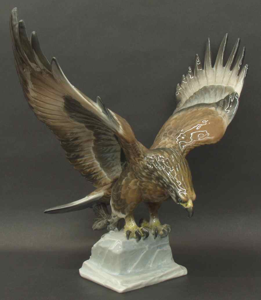 Rosenthal Figurine American Bald Eagle - No Box by Rosenthal - Continental-1
