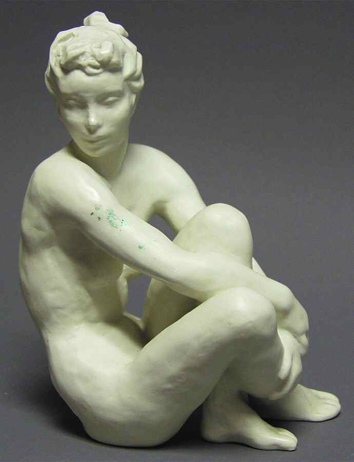 Rosenthal Figurine Sitting Nude - Boxed by Rosenthal - Continental-1