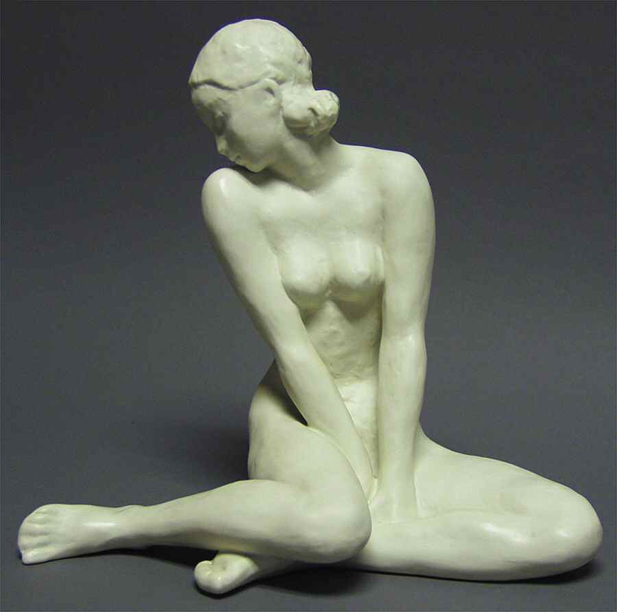 Rosenthal Figurine Sitting Girl - No Box by Rosenthal - Continental-1