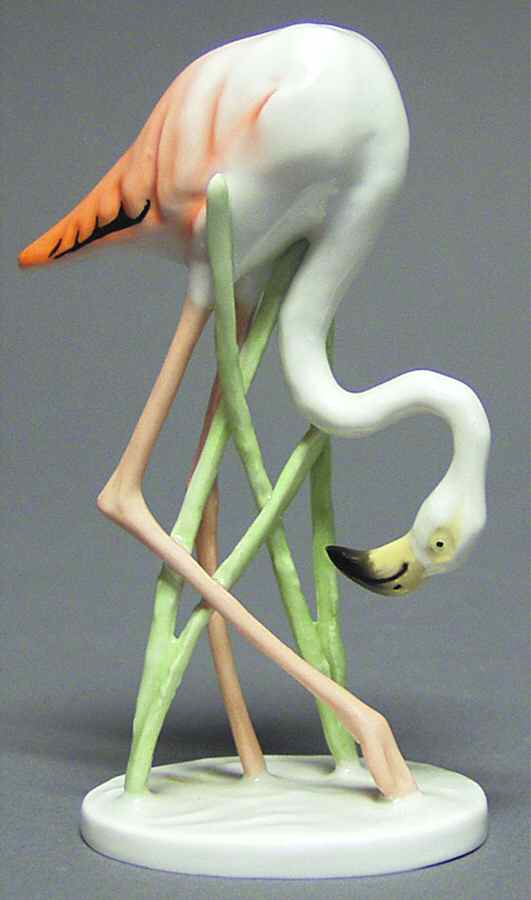 Rosenthal Figurine Head Facing  Down Flamingo - Boxed by Rosenthal - Continental-1