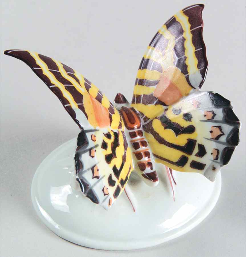 Rosenthal Figurine Butterfly-Yellow Stripes - No Box by Rosenthal - Continental-1