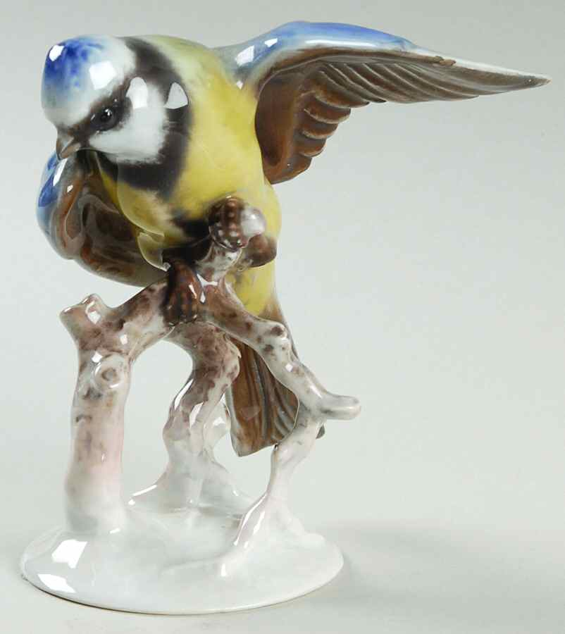 Rosenthal Figurine Blue Titmouse - No Box by Rosenthal - Continental-1