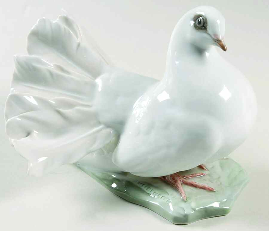 Rosenthal Figurine Pigeon - Feathers Down - No Box by Rosenthal - Continental-1