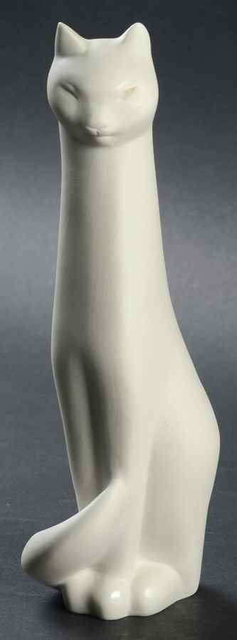 Rosenthal Figurine Cat Sitting - No Box by Rosenthal - Continental-1