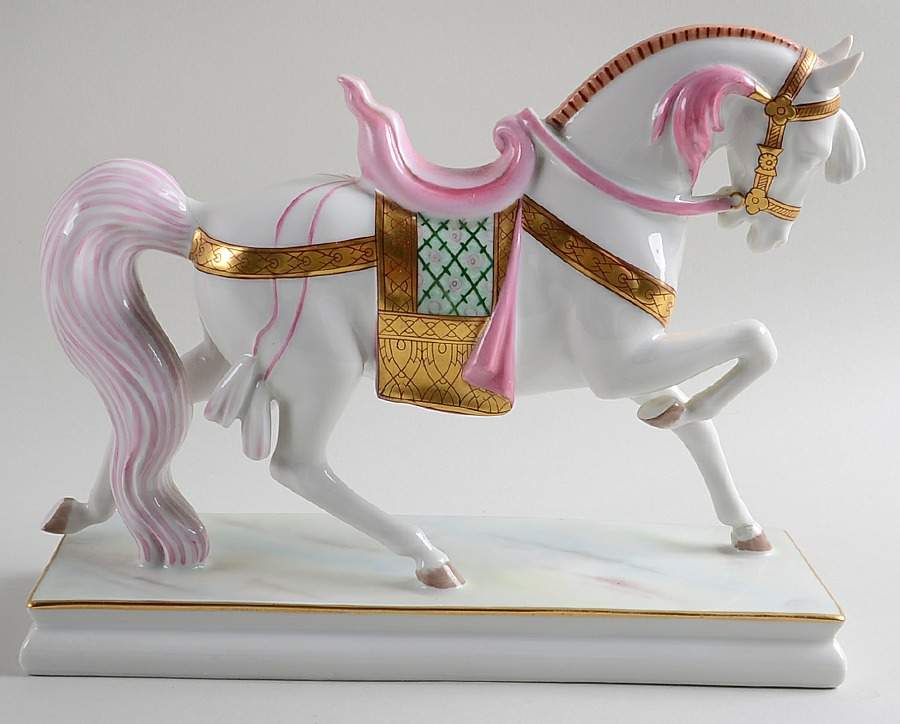 Rosenthal Figurine Horse-Pink - No Box by Rosenthal - Continental-1