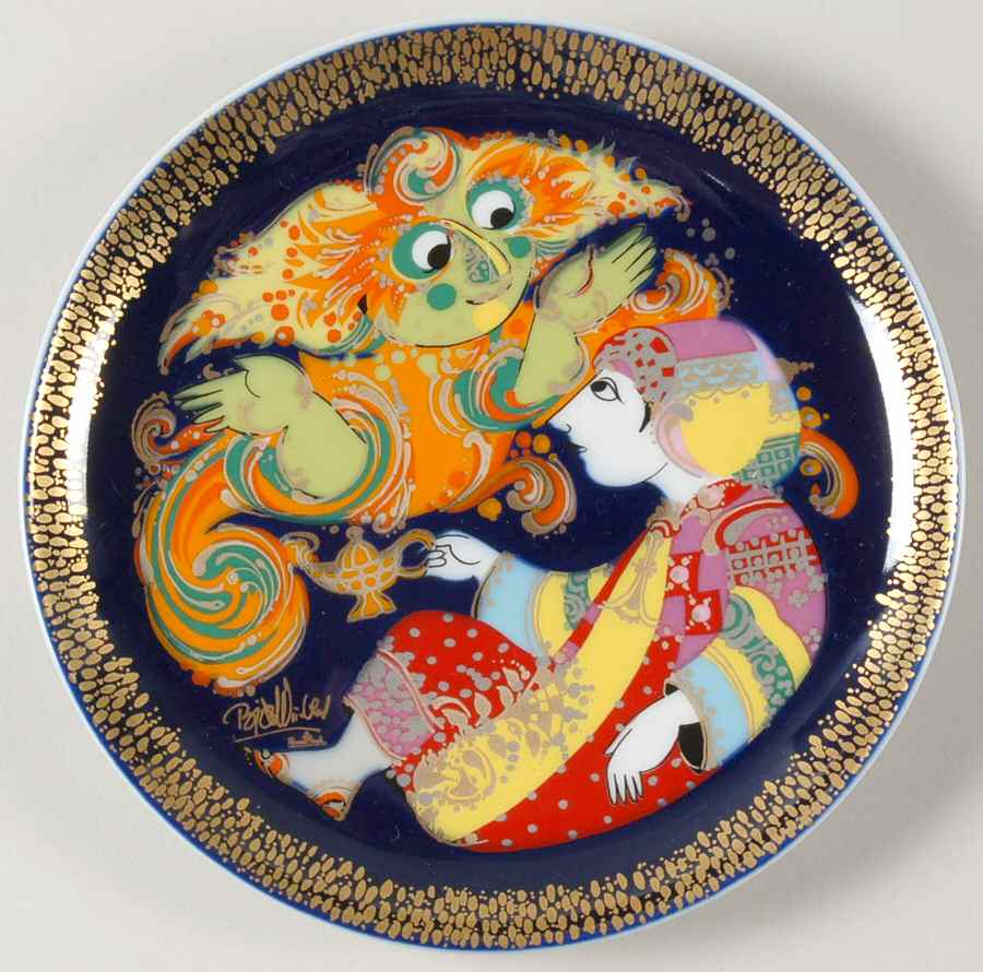 Tales of Aladdin Aladdin And The Magic Lamp - With Box by Rosenthal - Continental-1
