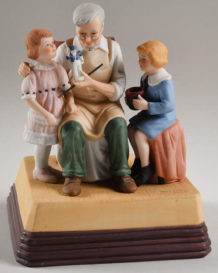 Rockwell Museum Figurine Toymaker-Musical - Boxed by Rockwell Museum-1