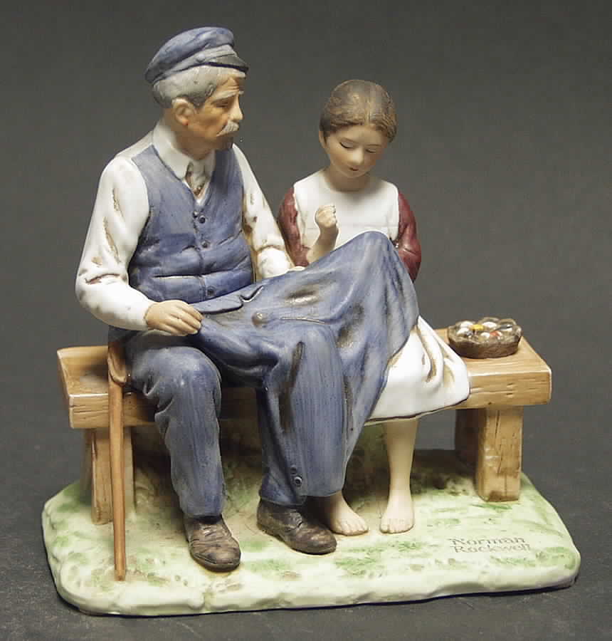 Rockwell Museum Figurine Lighthouse Keeper's Daughter - Boxed by Rockwell Museum-1