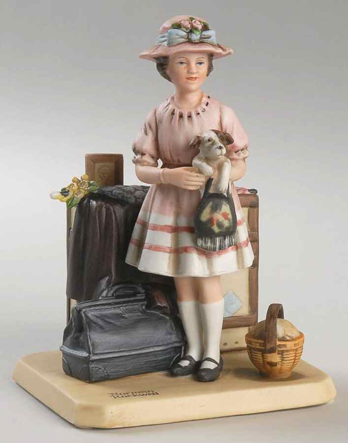 Rockwell Museum Figurine Vacation's Over - Boxed by Rockwell Museum-1