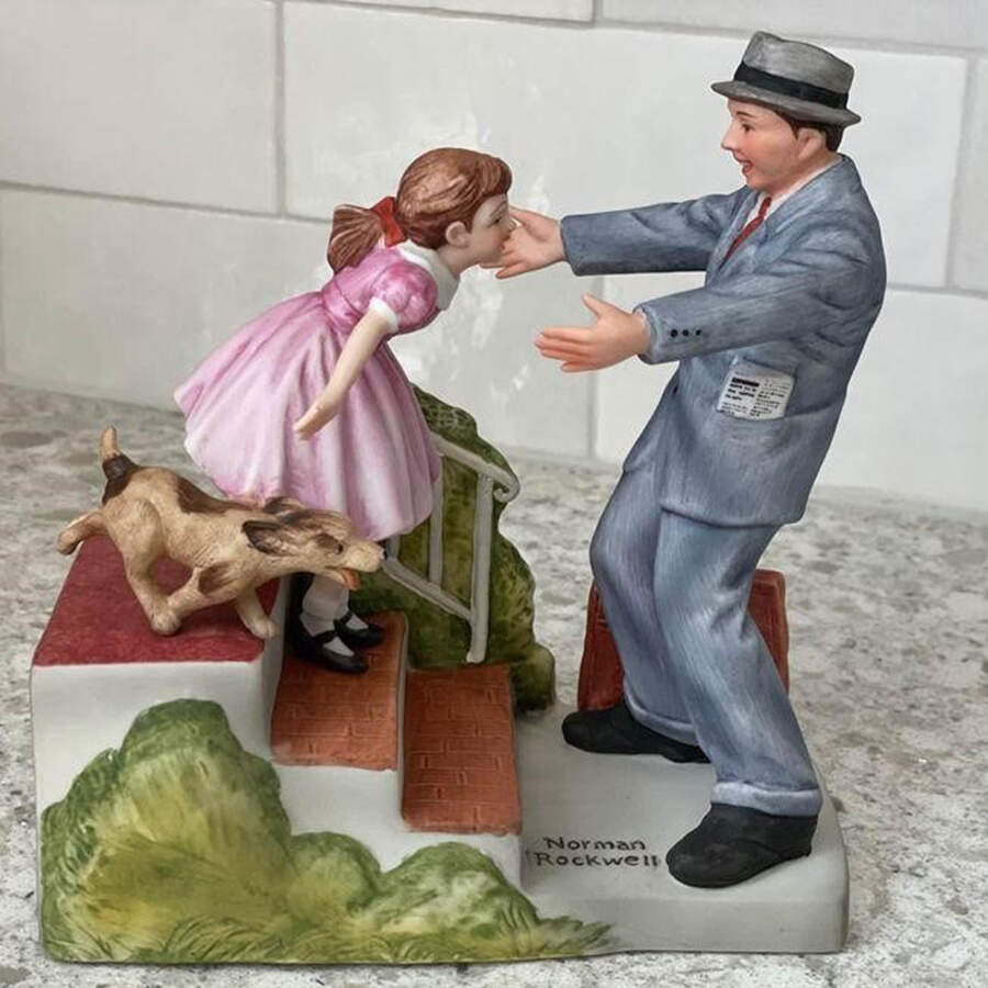 American Family 2 We Missed You Daddy - No Box by Rockwell Museum-1