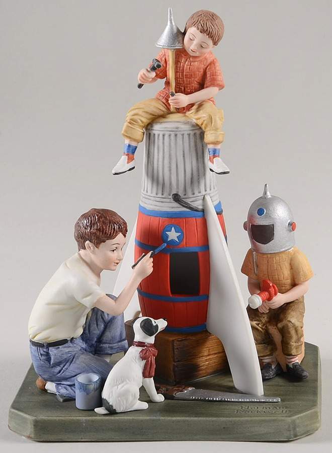 American Family 2 Space Pioneers - Boxed by Rockwell Museum-1