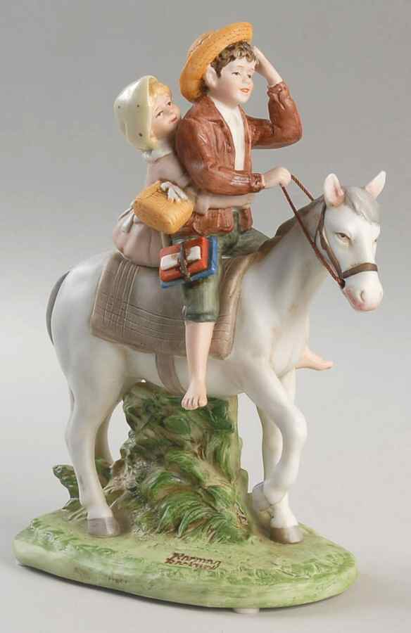 Norman Rockwell Classic Off To School - Boxed by Rockwell Museum-1