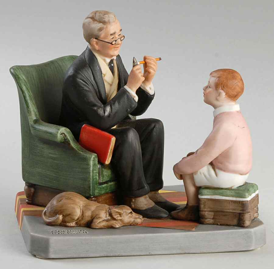 Norman Rockwell Classic Words Of Wisdom - Boxed by Rockwell Museum-1