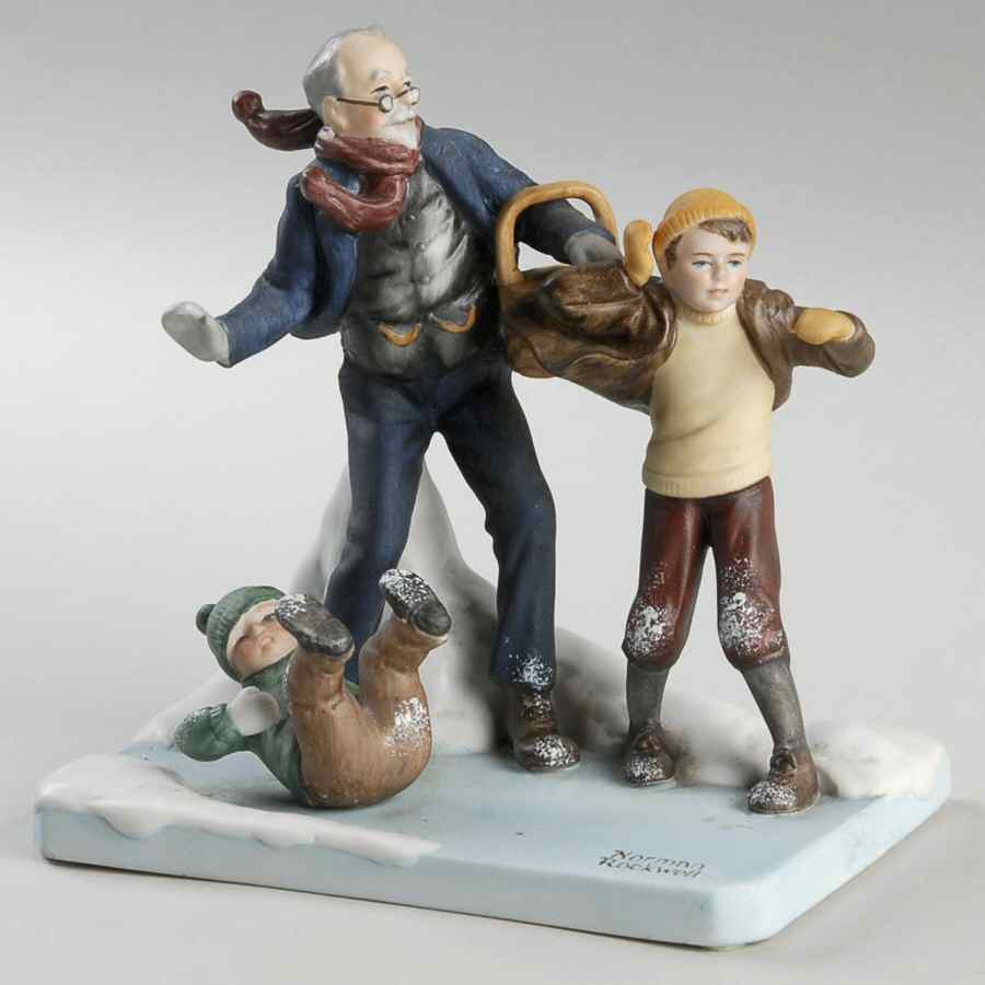 Norman Rockwell Classic Winter Fun - Boxed by Rockwell Museum-1