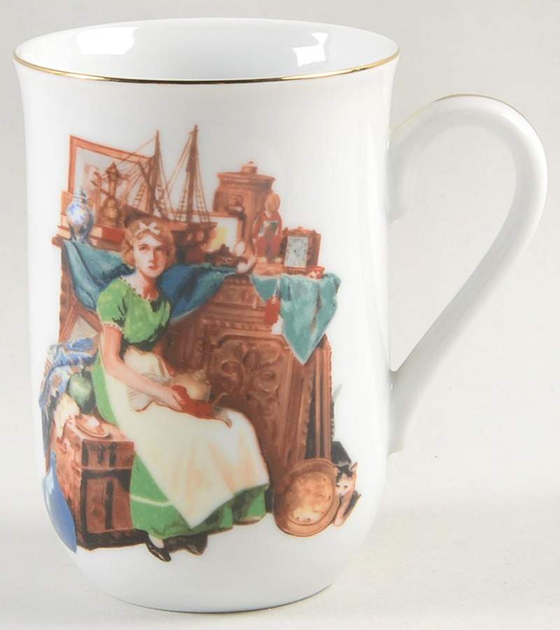 Rockwell Museum Mug Dreams In The Antique Shop - No Box by Rockwell Museum-1