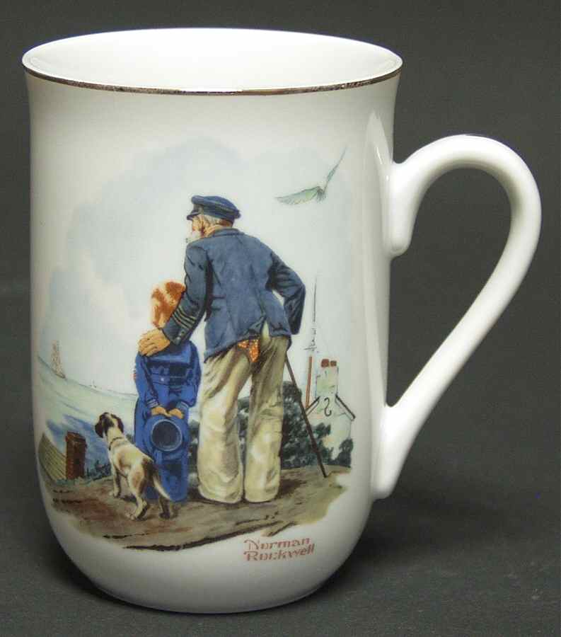 Rockwell Museum Mug Looking Out To Sea - No Box by Rockwell Museum-1