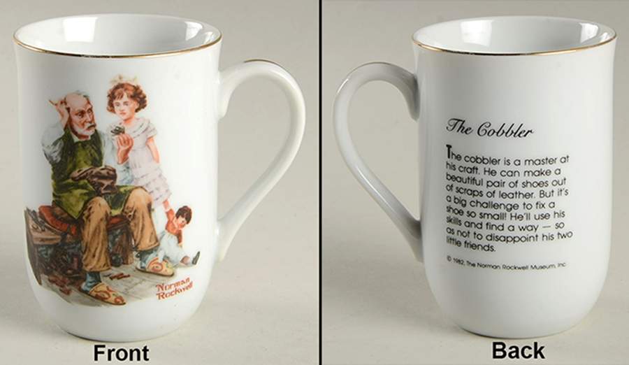 Rockwell Museum Mug The Cobbler - No Box by Rockwell Museum-1