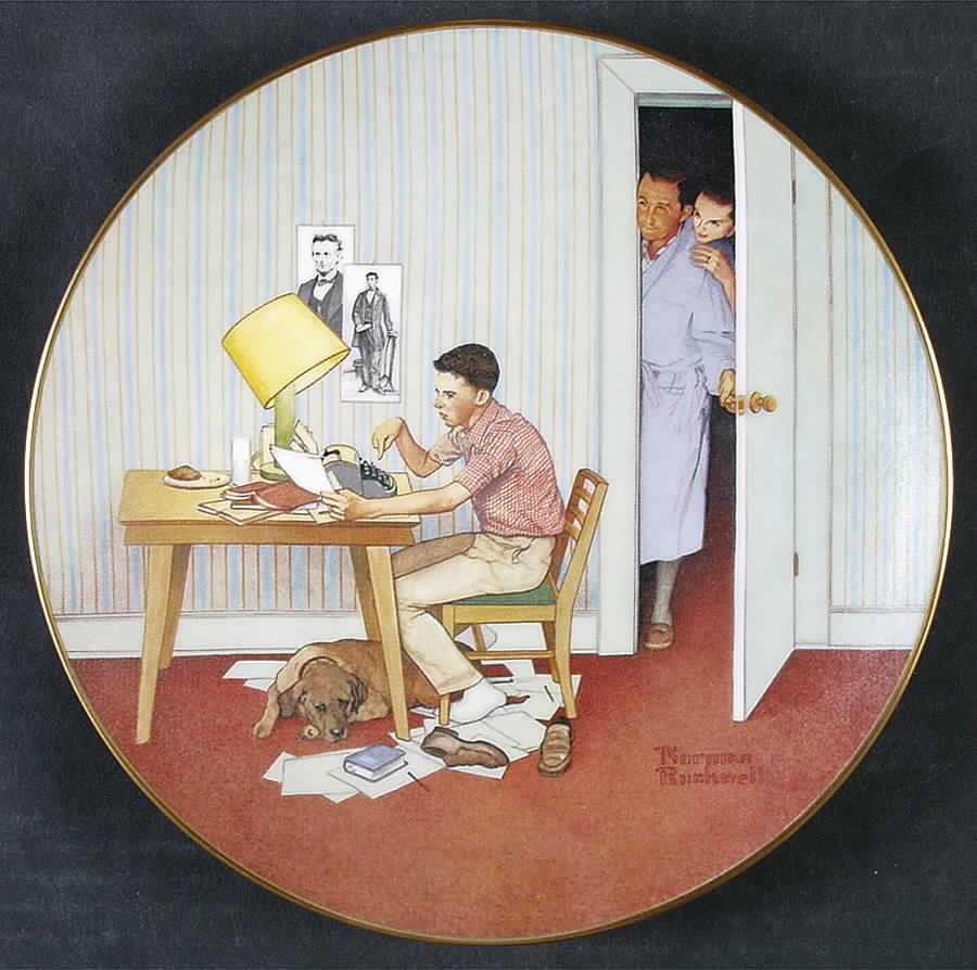 American Family I The Student - No Box by Rockwell Museum-1