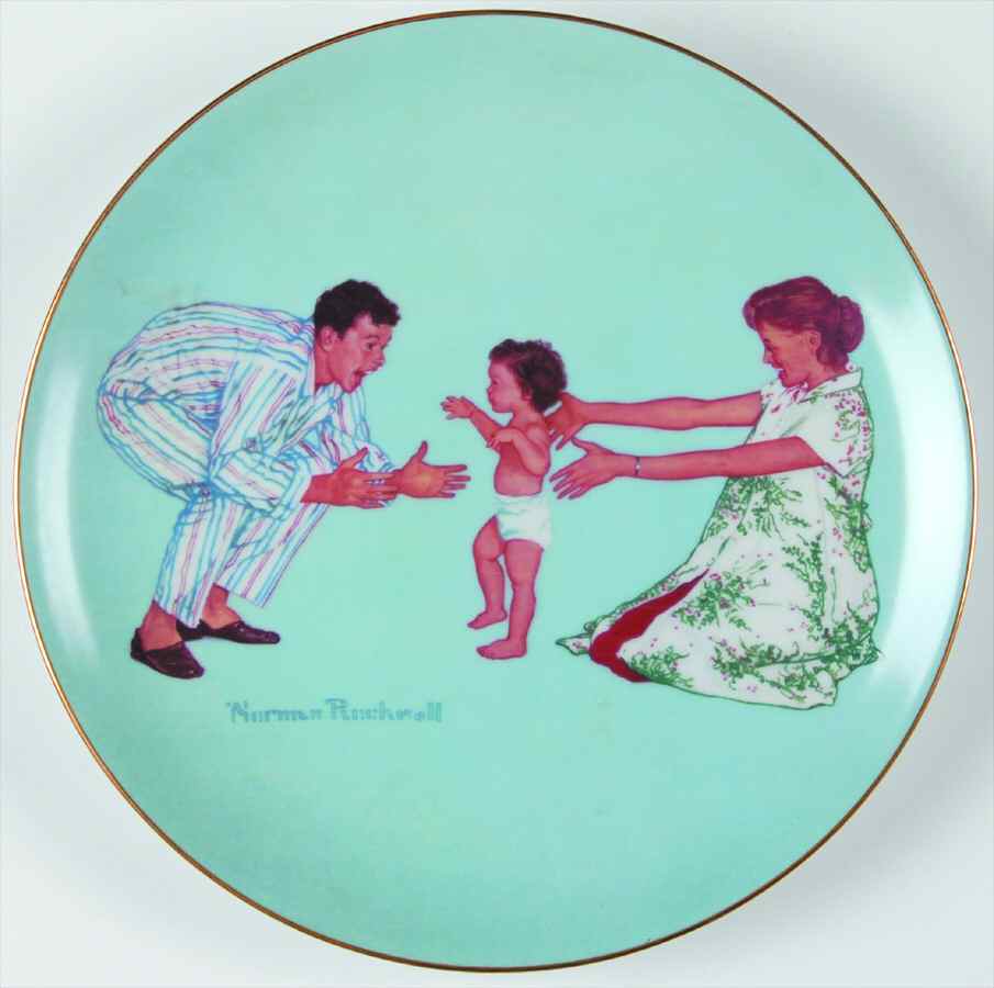 American Family I Baby's First Step - No Box by Rockwell Museum-1