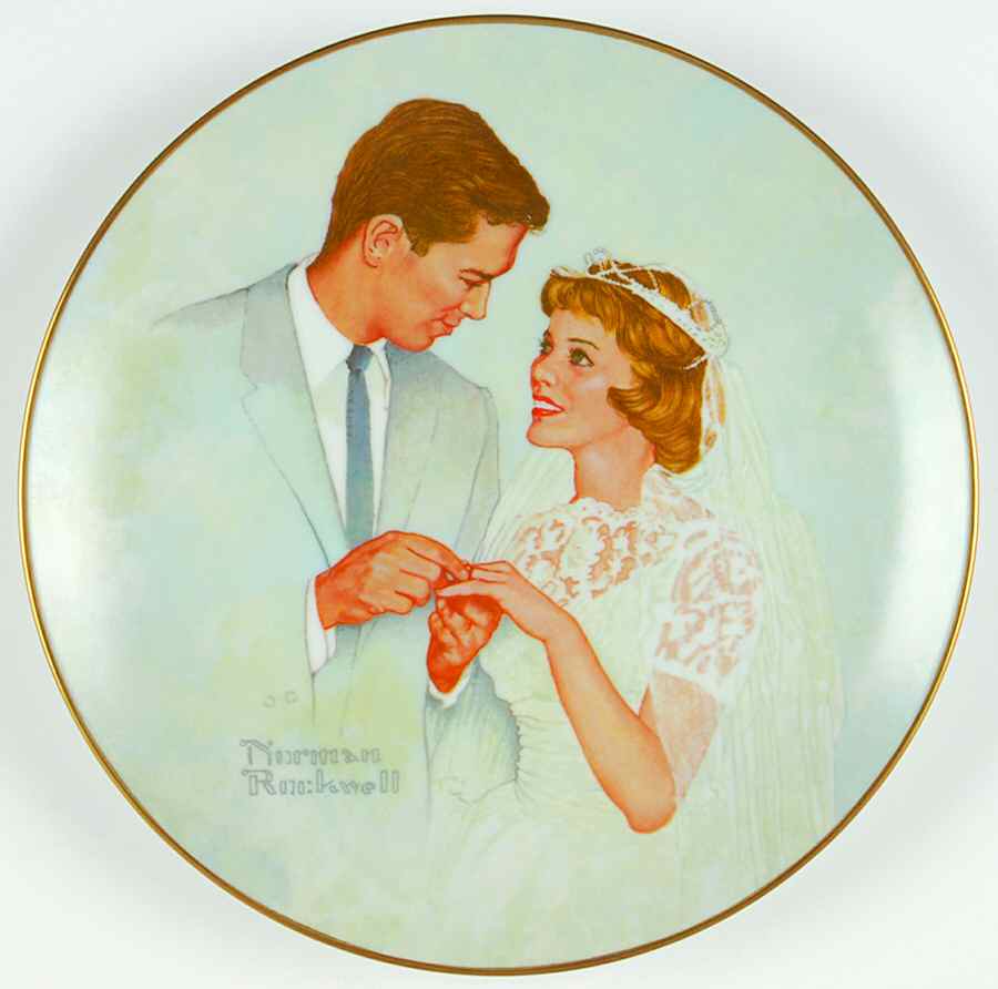 American Family I Bride & Groom - Boxed by Rockwell Museum-1