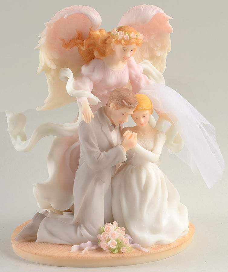 Seraphim Classic 7" Figure Wedding Angel-Eternal Love - Boxed by Roman-1