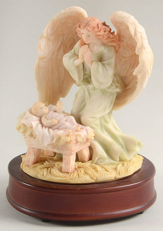Seraphim Classic 7" Figure Francesca-Loving Guardian (Musical) - Boxed by Roman-1