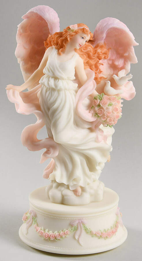 Seraphim Classic 7" Figure Harmony-Love's Guardian Musical - No Box by Roman-1