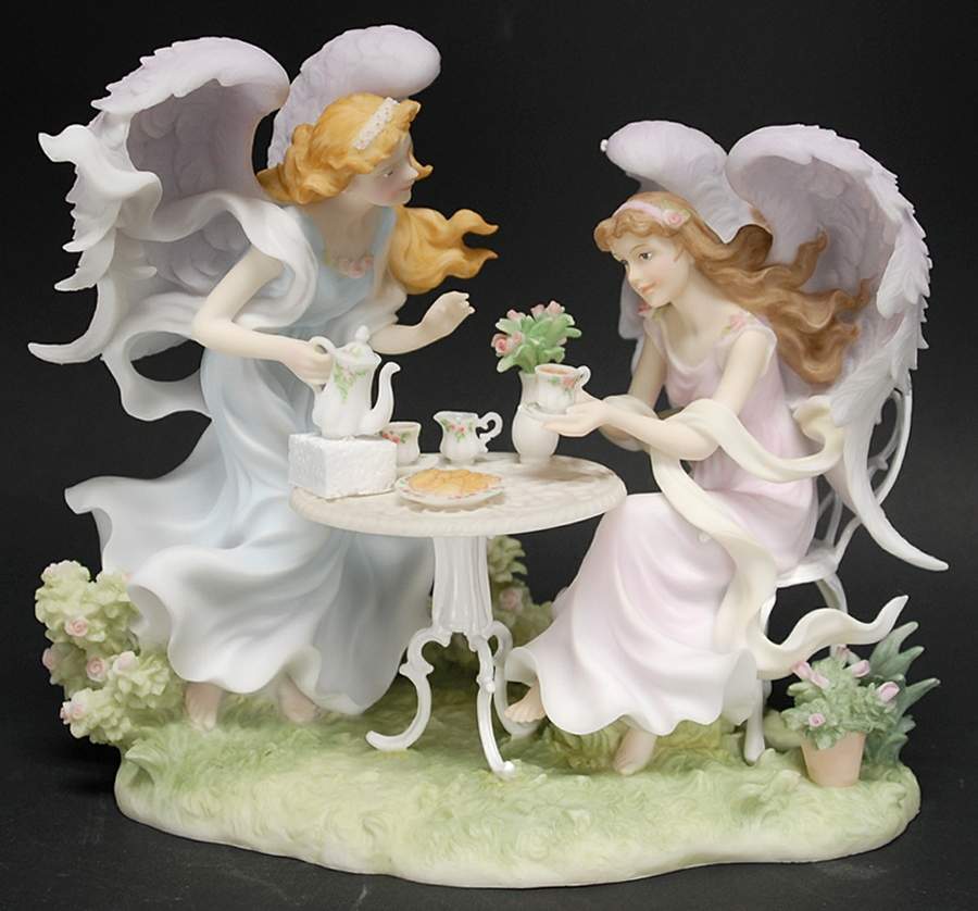 Seraphim Classic 7" Figure Best Friends-In Good Company - No Box by Roman-1