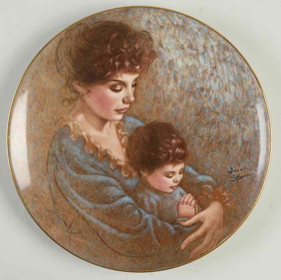 Sweetest Songs-Plate A Baby's Prayer - No Box by Roman-1