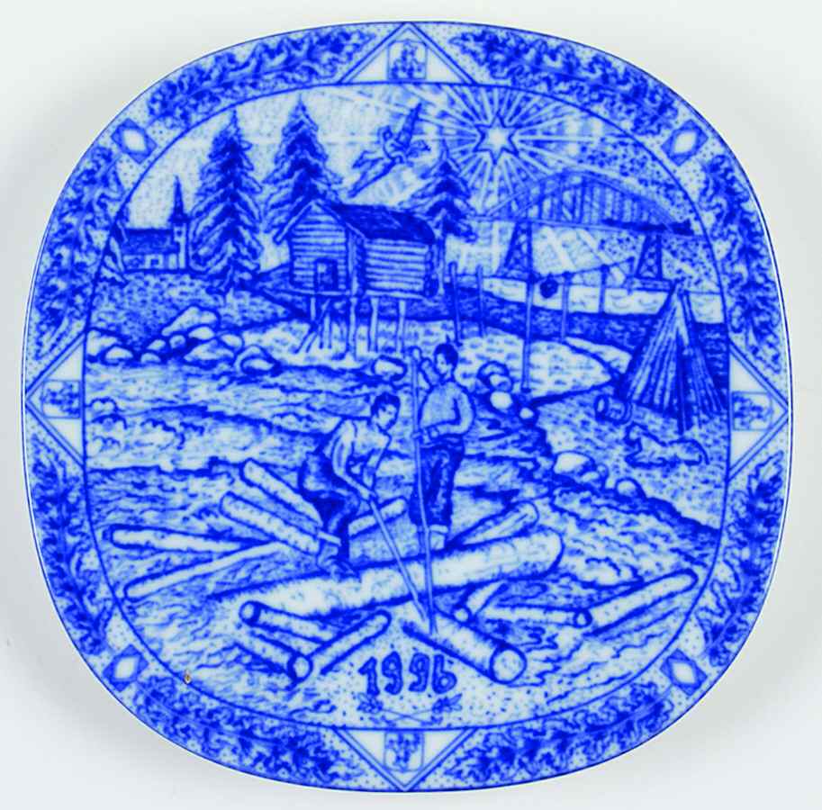 Rorstrand Christmas Plate 1996 - Boxed by Rorstrand-1