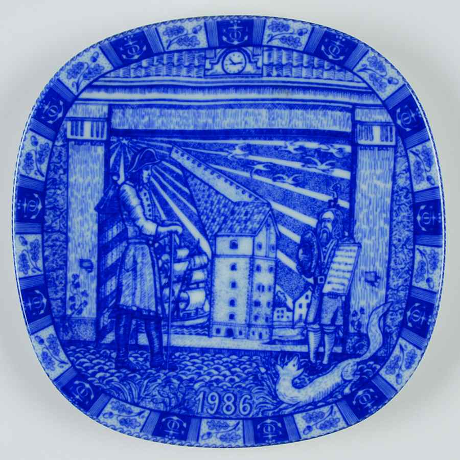 Rorstrand Christmas Plate Nils In Karlskrona - Boxed by Rorstrand-1