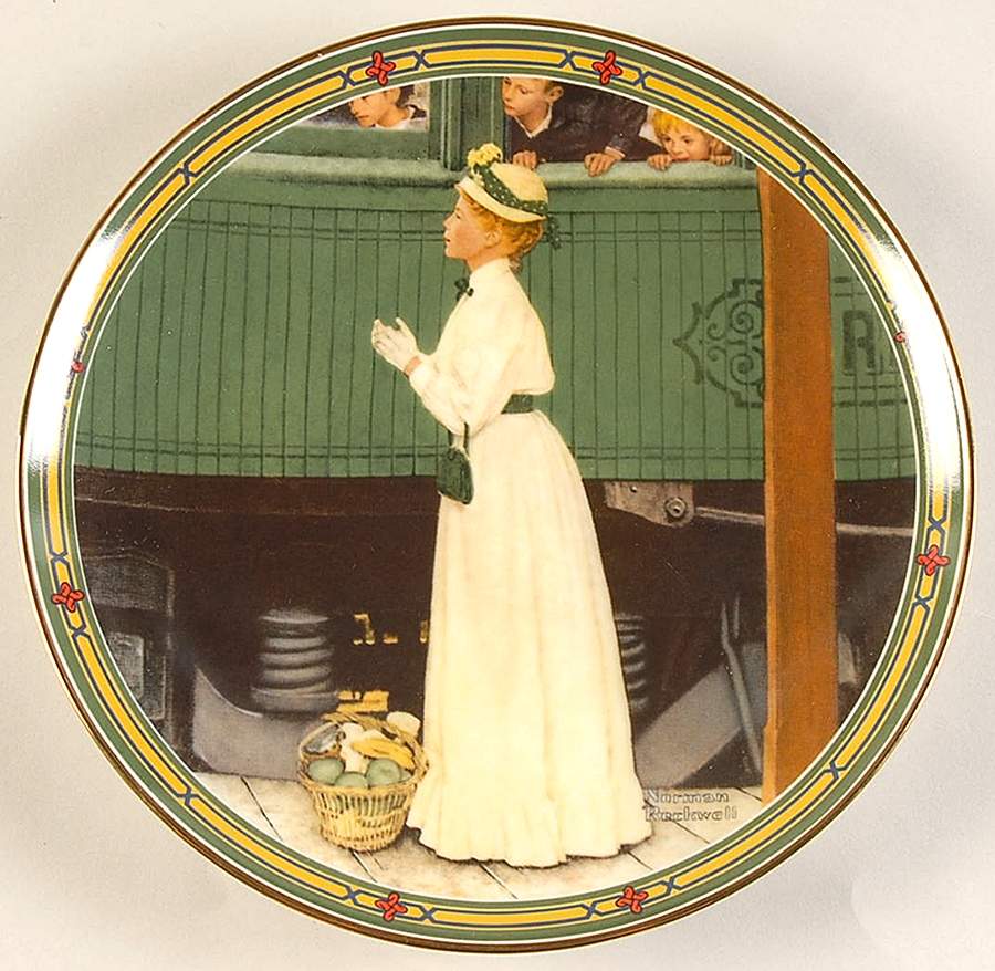 American Dream A Mother's Welcome - No Box by Rockwell Society-1
