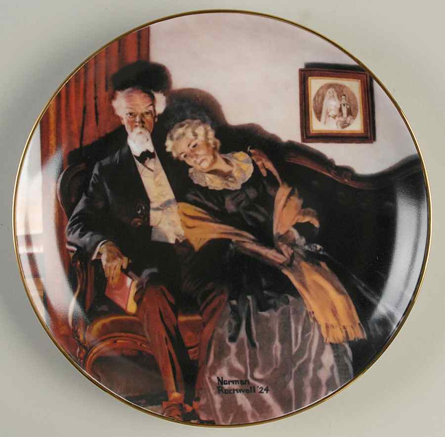 Rockwell's Golden Moments End Of Day - Boxed by Rockwell Society-1