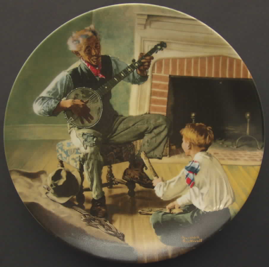 Heritage Collection The Banjo Player - No Box by Rockwell Society-1
