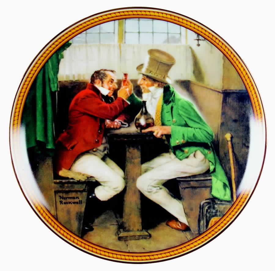 Rockwells Colonials-The Rarest Rockwells Clinching The Deal - Boxed by Rockwell Society-1