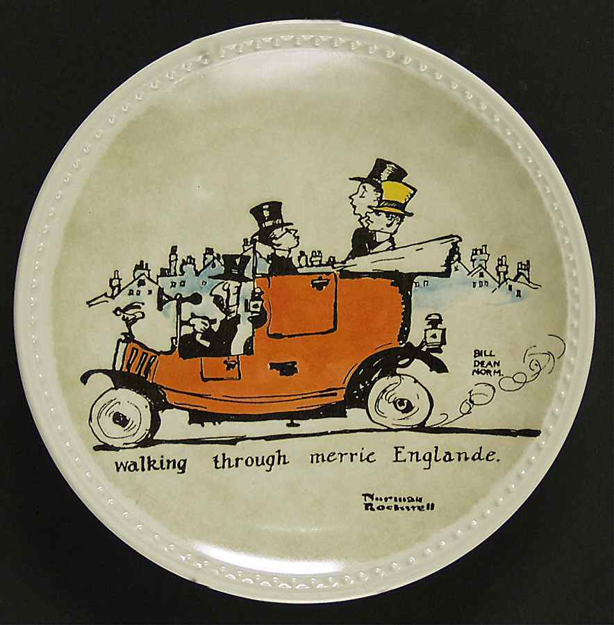 Rockwell On Tour Walking Through Merrie Englande - With Box by Rockwell Society-1