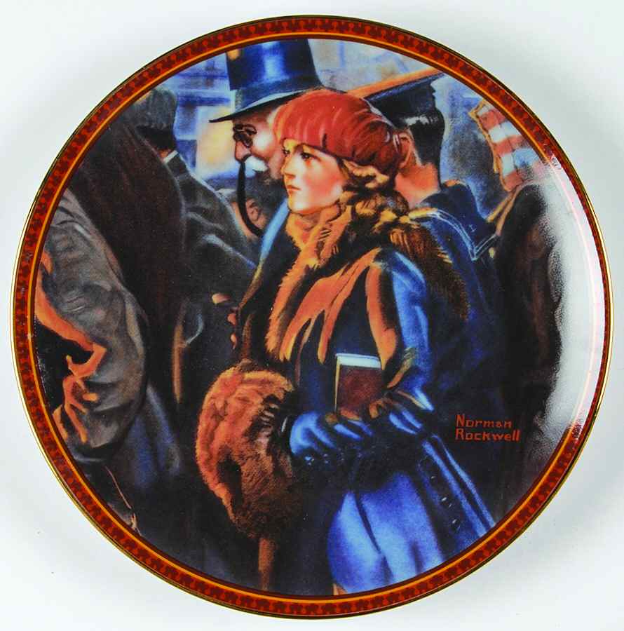 Rockwells Treasured Memories Evening Passage - Boxed by Rockwell Society-1